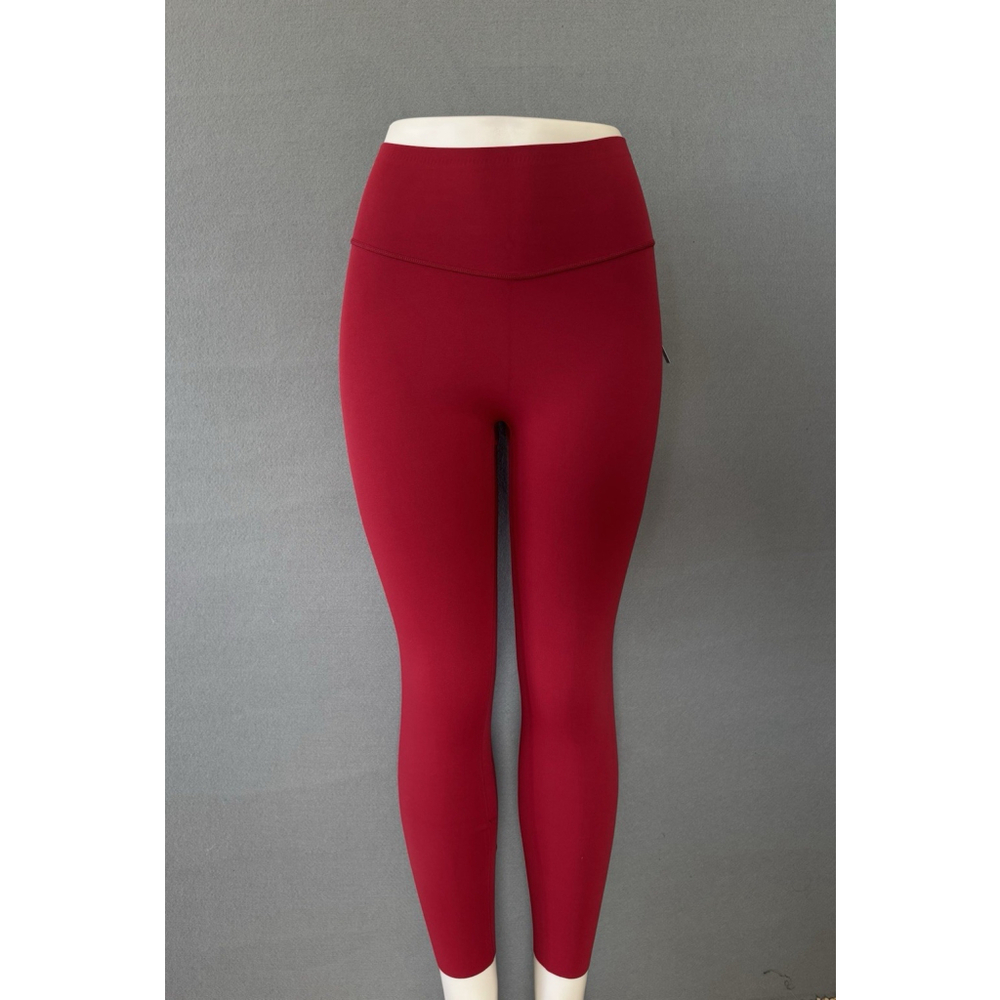 VSX Victoria's Secret Elevate Leggings Red High Rise 25" Inseam XDEFINE - Picture 2 of 12